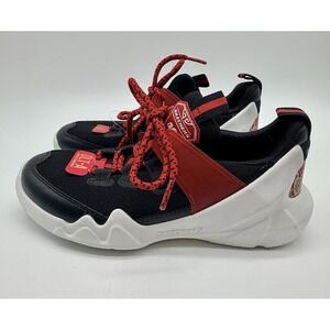 Skechers Shoes‎ Women's Sz 5  Red Black DLT A Locus Athletic Low Sneakers